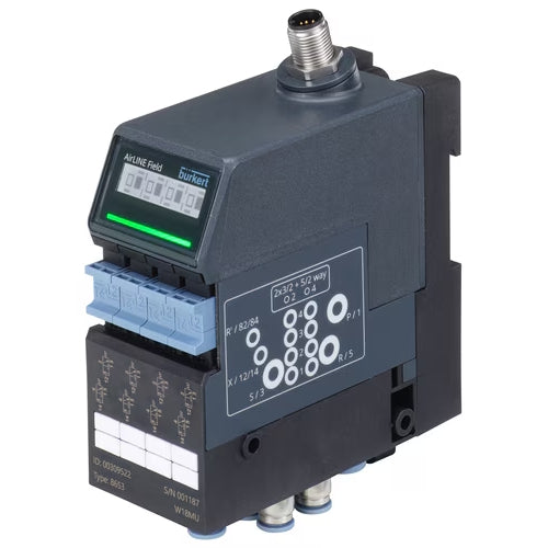 Bürkert 8653 – AirLINE Field – die Ventilinsel – optimiert für die Prozessautomatisierung