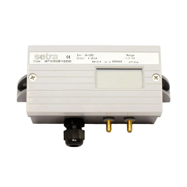 Setra 267 – Multirange-Differenzdrucktransmitter