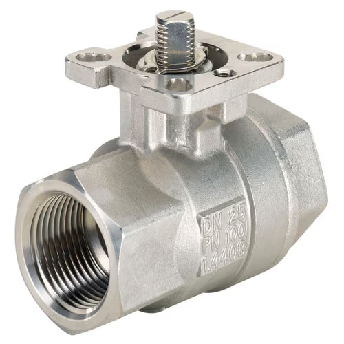 Bürkert 2651 – 2/2- oder 3/2-Wege Edelstahl Kugelhahn, 2-teilig