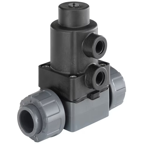 Bürkert 3230 – Pneumatisch betätigtes 2/2-Wege-Membranventil mit Ventilgehäuse aus Kunststoff