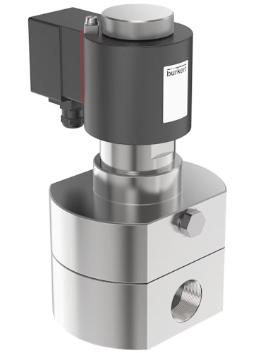 Bürkert 6481 – Servogesteuertes 2/2-Wege Kolbenventil bis 450 bar