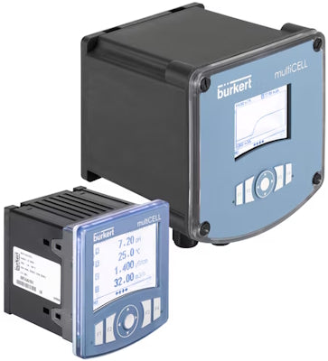 Bürkert 8619 – multiCELL – Multikanal-/Multifunktions-Transmitter/-Controller