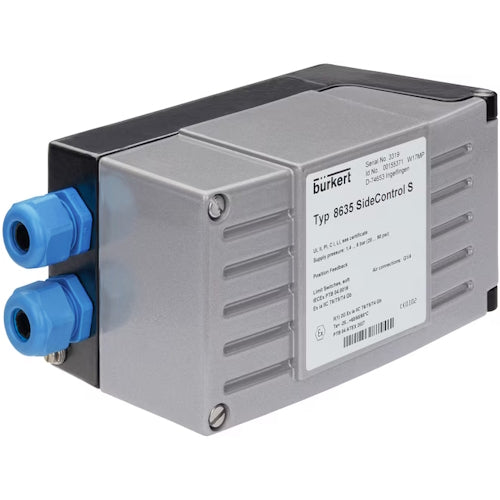 Bürkert 8635 – Digitaler elektropneumatischer Stellungsregler SideCONTROL