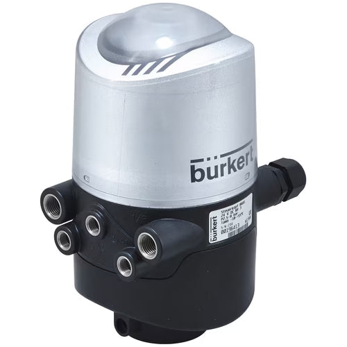 Bürkert 8681 – Steuerkopf zur dezentralen Automatisierung von hygienischen Prozessventilen