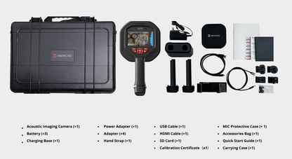 HIKMICRO AI56L – Akustikbildkamera für professionelle Lecksuche