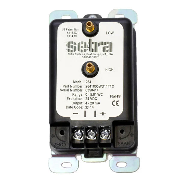 Setra 264 – Niederdifferenzdruck-Transmitter
